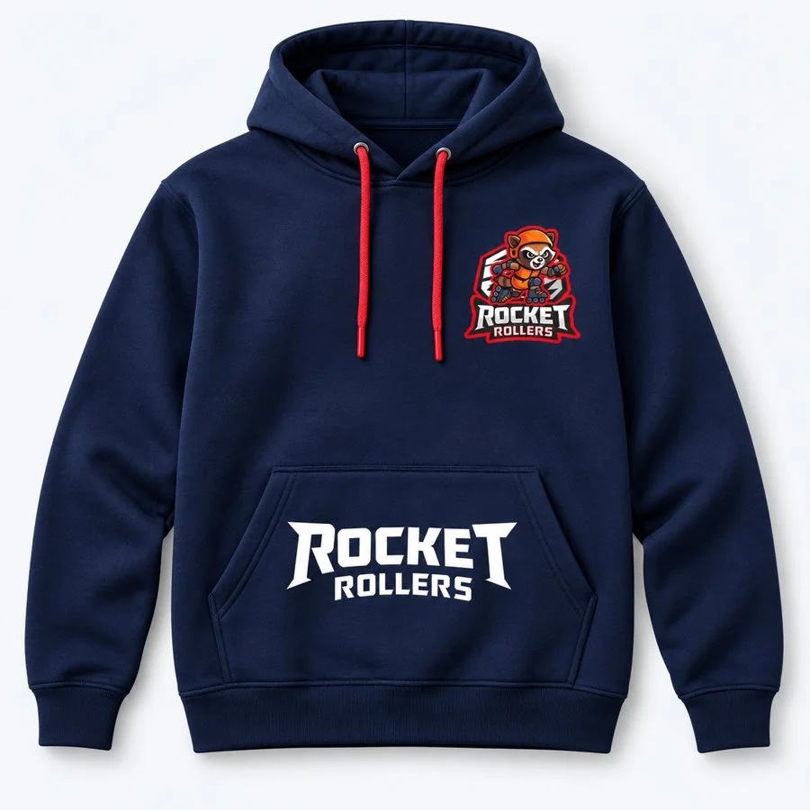 Sudadera Rocket Rollers · imagen ilustrativa